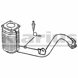  321524 Catalytic Converter 321524