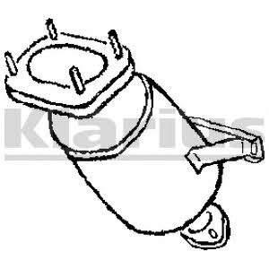 Klarius 321558 Catalytic Converter 321558