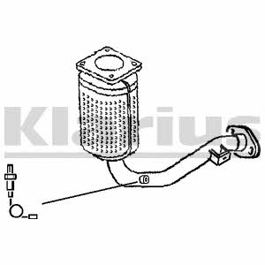 Klarius 321612 Catalytic Converter 321612