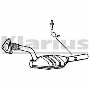 Klarius 321639 Catalytic Converter 321639