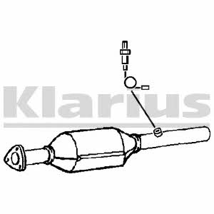 Klarius 321709 Catalytic Converter 321709