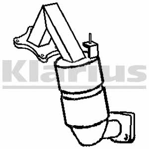 Klarius 321718 Catalytic Converter 321718