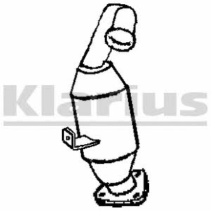 Klarius 321737 Catalytic Converter 321737