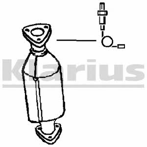 Klarius 321783 Catalytic Converter 321783