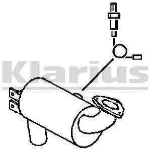 Klarius 321881 Catalytic Converter 321881