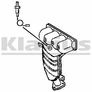 Klarius 321883 Catalytic Converter 321883