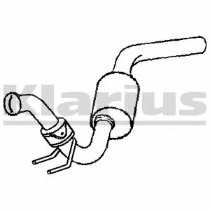 Klarius 321934 Catalytic Converter 321934