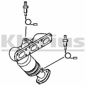 Klarius 321966 Catalytic Converter 321966