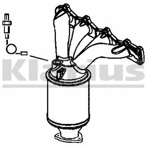 Klarius 322005 Catalytic Converter 322005