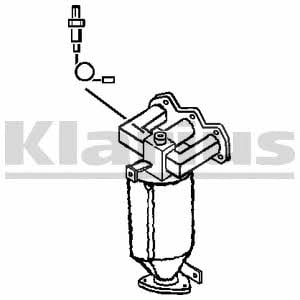 Klarius 322023 Catalytic Converter 322023