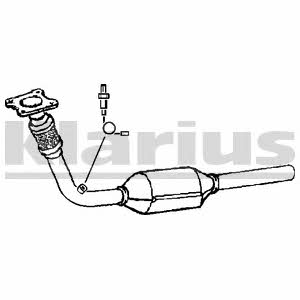 Klarius 322089 Catalytic Converter 322089