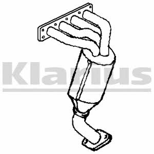 Klarius 322116 Catalytic Converter 322116