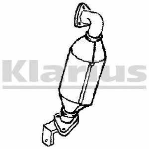 Klarius 322186 Catalytic Converter 322186