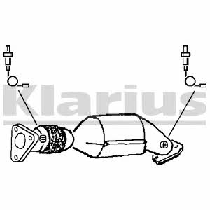 Klarius 322310 Catalytic Converter 322310