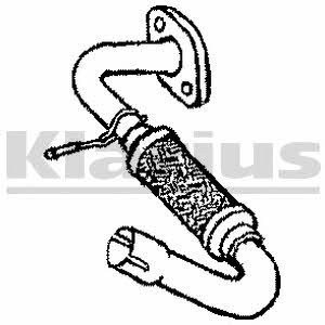 Klarius 110425 Exhaust pipe 110425