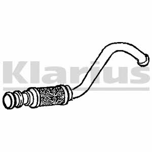 Klarius 110447 Exhaust pipe 110447