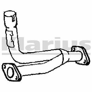 Klarius 110456 Exhaust pipe 110456