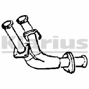 Klarius 110463 Exhaust pipe 110463