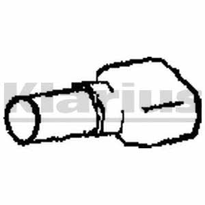 Klarius 110482 Exhaust pipe 110482