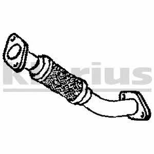 Klarius 110492 Exhaust pipe 110492