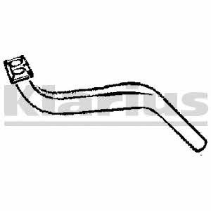 Klarius 120005 Exhaust pipe 120005