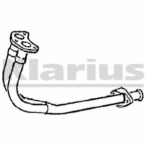 Klarius 120040 Exhaust pipe 120040