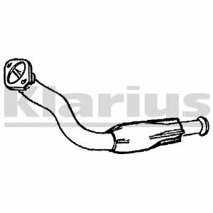 Klarius 120126 Exhaust pipe 120126