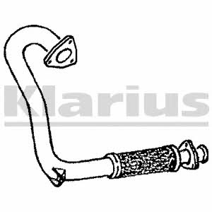 Klarius 120214 Exhaust pipe 120214