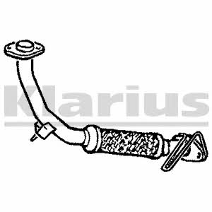 Klarius 120283 Exhaust pipe 120283