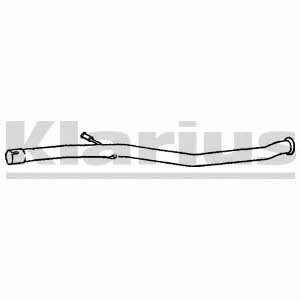 Klarius 142714 Exhaust pipe, repair 142714