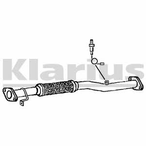 Klarius 142739 Exhaust pipe 142739