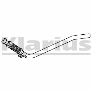 Klarius 142754 Exhaust pipe 142754