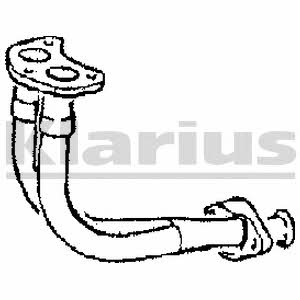 Klarius 120335 Exhaust pipe 120335