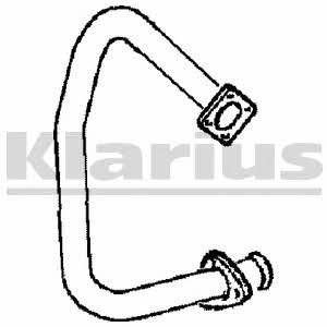 Klarius 120368 Exhaust pipe 120368