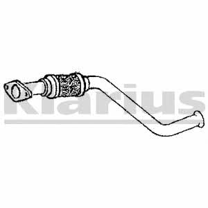 Klarius 120386 Exhaust pipe 120386