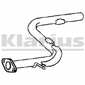 Klarius 120407 Exhaust pipe 120407
