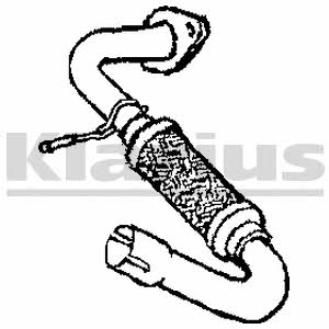 Klarius 120434 Corrugated pipe 120434