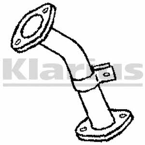 Klarius 150096 Exhaust pipe 150096