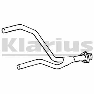 Klarius 130080 Exhaust pipe 130080
