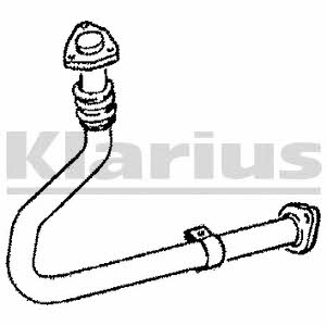 Klarius 130159 Exhaust pipe 130159