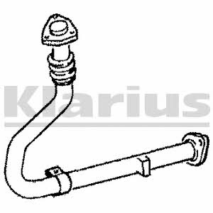 Klarius 130161 Exhaust pipe 130161