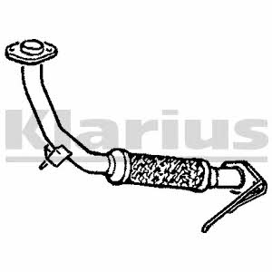 Klarius 130286 Exhaust pipe 130286