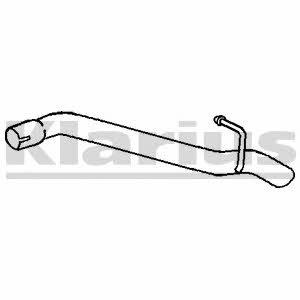 Klarius 130455 Exhaust pipe 130455