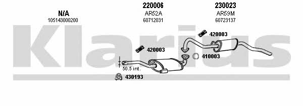  030027E Exhaust system 030027E