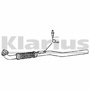 Klarius 150396 Exhaust pipe 150396