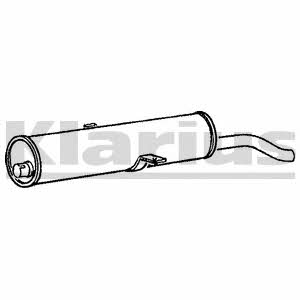 Klarius 220372 End Silencer 220372