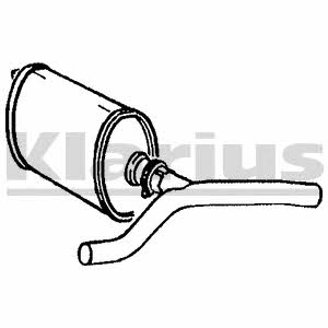 Klarius 220373 Central silencer 220373