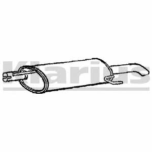 Klarius 220536 End Silencer 220536