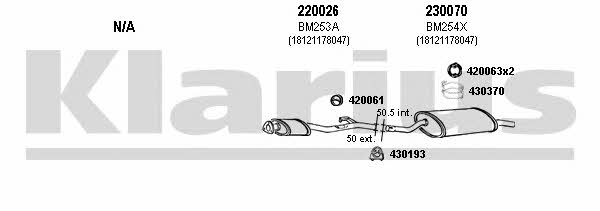  060142E Exhaust system 060142E