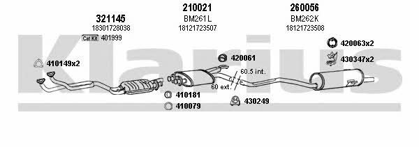  060151E Exhaust system 060151E